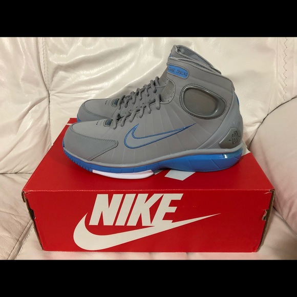 Nike Other - Nike Air Zoom Huarache 2K4 Wolf Grey Blue New